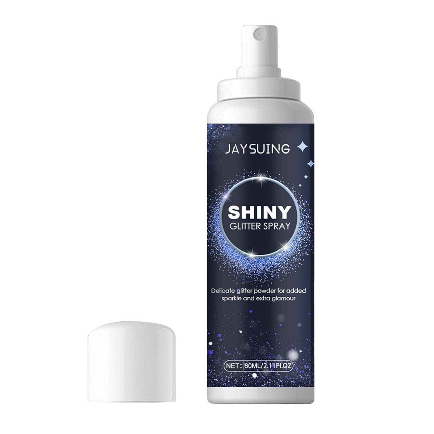 Shiny Glitter Spray 60ml Hair Body Glitter Spray for Nightclub Party Dating - LIKKA BEAUTY